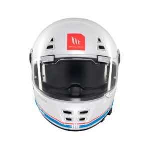 Casco Jarama SV Solid A0 Blanco Perla Brillo Talla XL