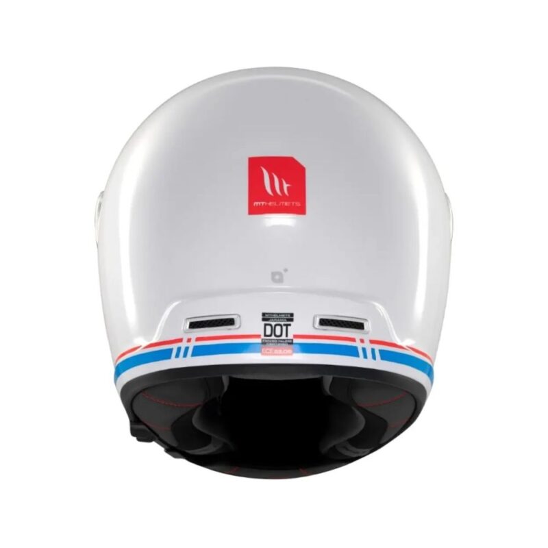 Casco Jarama SV Solid A0 Blanco Perla Brillo Talla XL