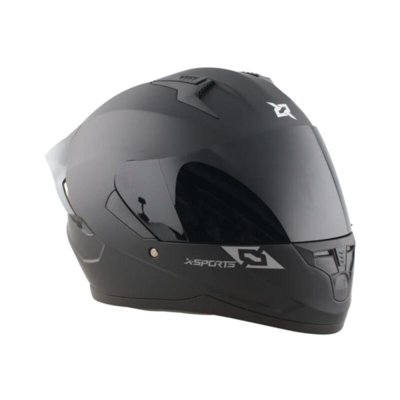 Casco X-Sports M67 Negro Mate Visor Oscuro Talla L