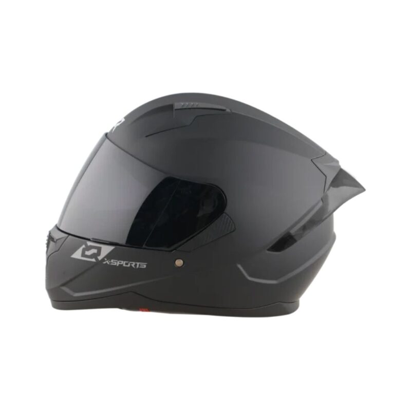 Casco X-Sports M67 Negro Mate Visor Oscuro Talla L