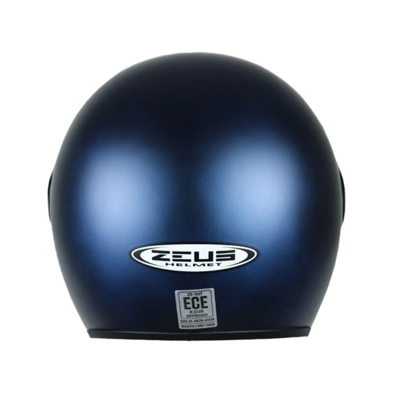 Casco Zeus ZS-507 Solid Azul Oscuro Talla L