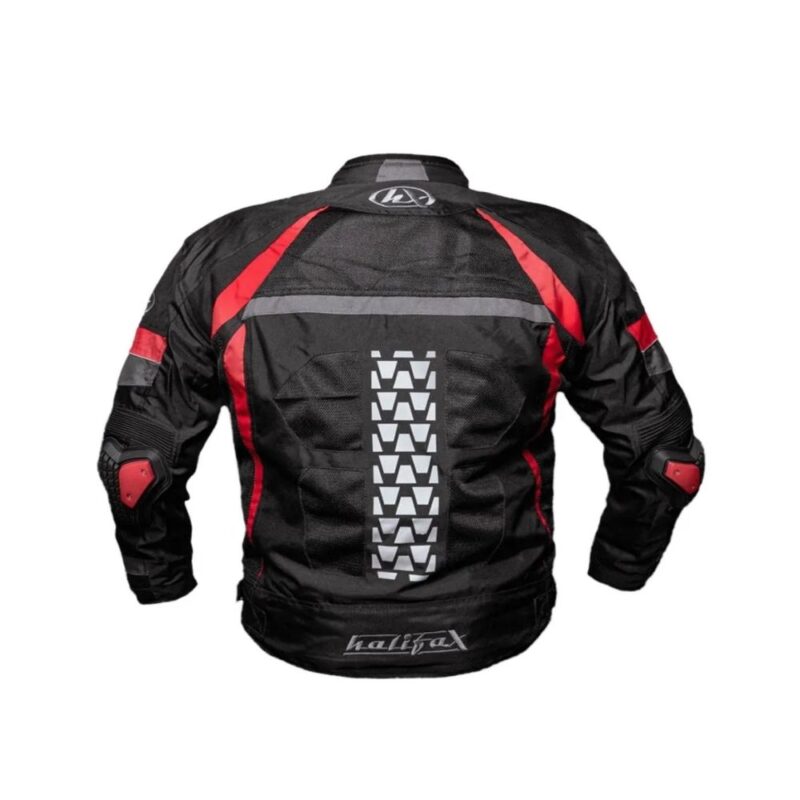 Chaqueta Halifax Talla S Negro Rojo