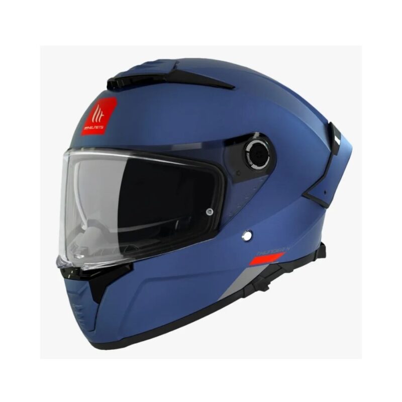 Casco MT Helmets Thunder 4 SV Solid A7 Azul Mate Talla L