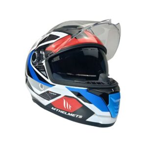 Casco Integral MT Thunder 4 SV Labyrinth A0 - Blanco Brillo Talla L